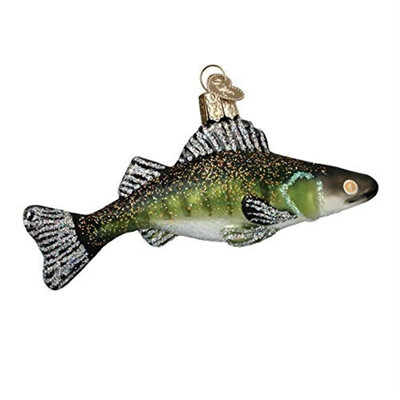 Ornement figurine suspendu walleye