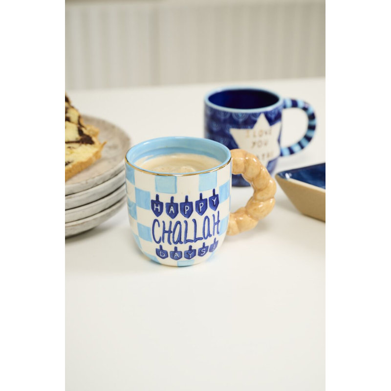 Eight Nights Mug 5"x 3.25"x 3.5"