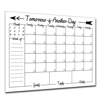 Plastic Dry Erase Board