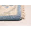Tapis bleu unique de 2 pi 6 po x 7 pi 8 po