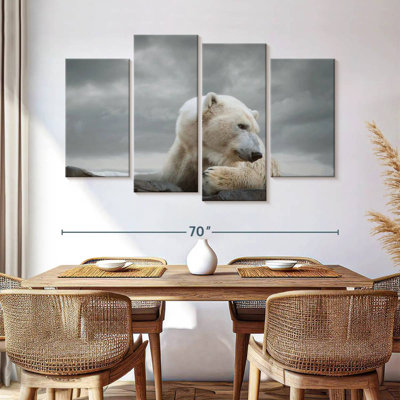 Brampt Storm Over Polar Bear