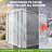 Pop Up Greenhouses 8' W x 6' D Hobby Greenhouse