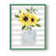 «Sunflower Perfume I», reproduction encadrée - bois massif-769720147-769720150