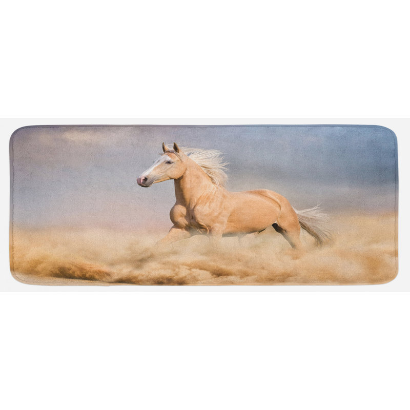 Tapis de cuisine à chevaux
