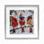 «Row of Cool Cardinals», reproduction encadrée sous verre, conception de Jim Baldwin-2140149895-2140149947