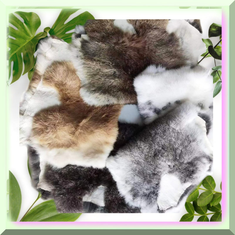 6-Pack Natural Rabbit Pelts
