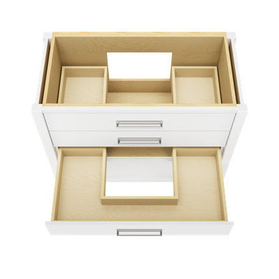 Kiawah Three-Drawer Single Bath Vanity