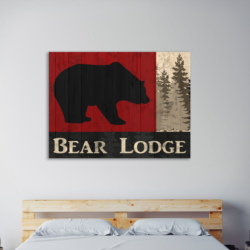 " Bear Lodge " by Kimberly Allen, 24" H x 32" W x 1.5" D