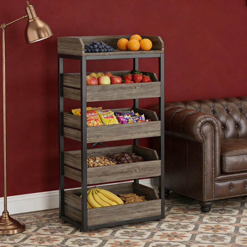 Basket Stand,Fruit And Vegetable Storage Rack