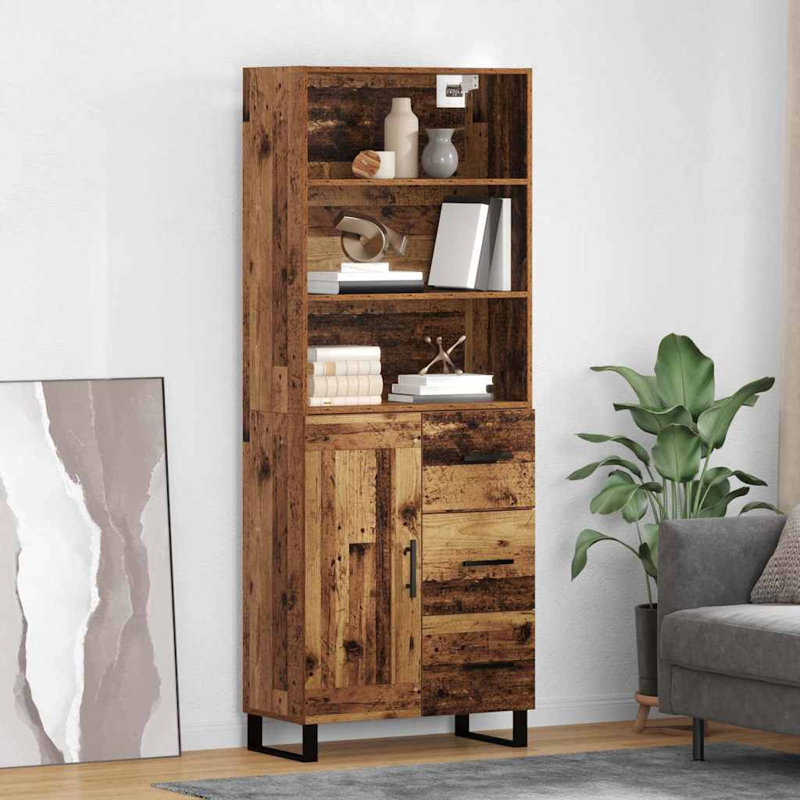 69.5cm Sideboard, Old Wood
