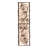 50" Long Whispering Pines Oblong Flushmount