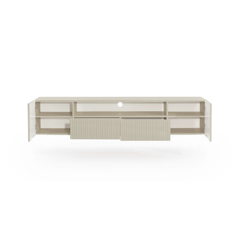 Amyanne Unfinished with Fireplace Included, Cream