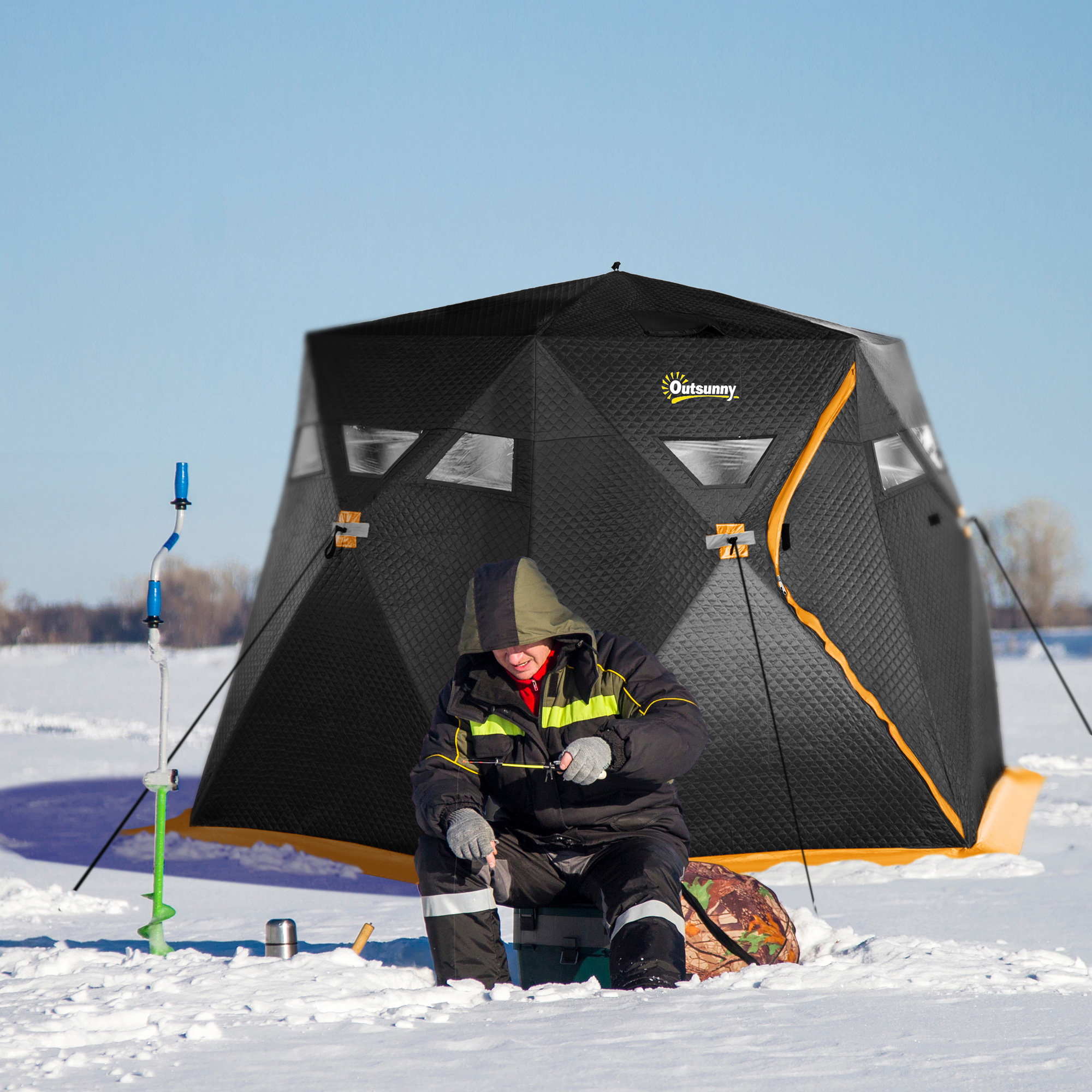 Outsunny 4 Person Tent 