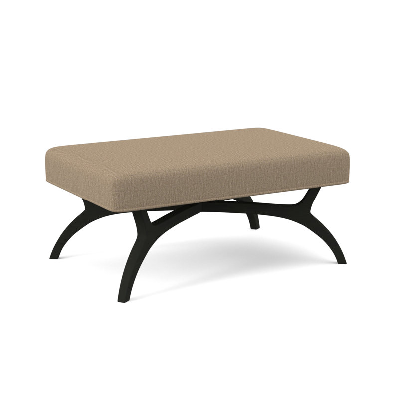 Ansel Bench, Espresso, Filigree Ivory