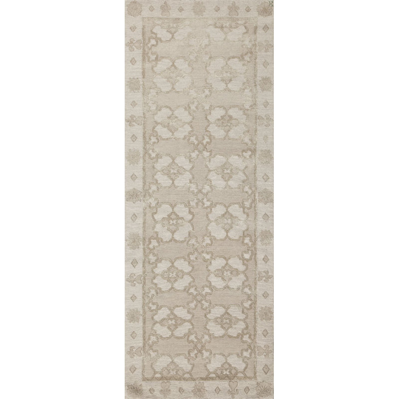 Christina Geometric Area Rug in Platinum/Silver, Rectangle 12' x 18'
