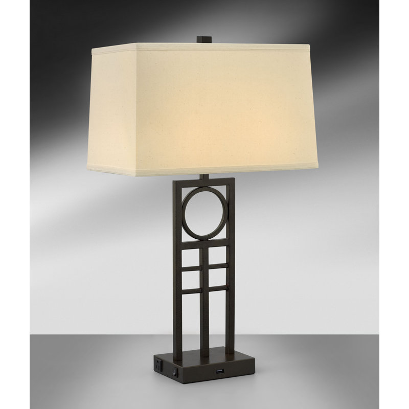 Anello Metal USB Table Lamp