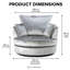4 Seater Velvet Sofa & Chaise-134973749