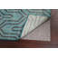 Tapis vert en laine noué à la main de conception unique 3 pi 7 po x 5 pi 7 po