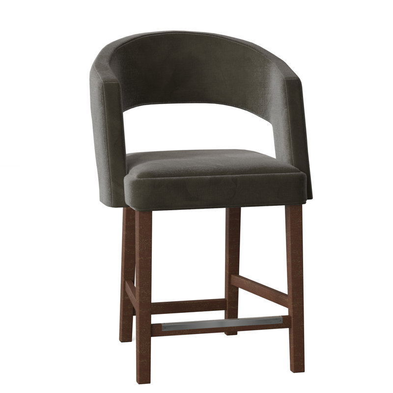Tabouret de comptoir 26 po Bryant, Noyer, Loden 9953