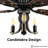 52'' Ceiling Fan with Light Kit