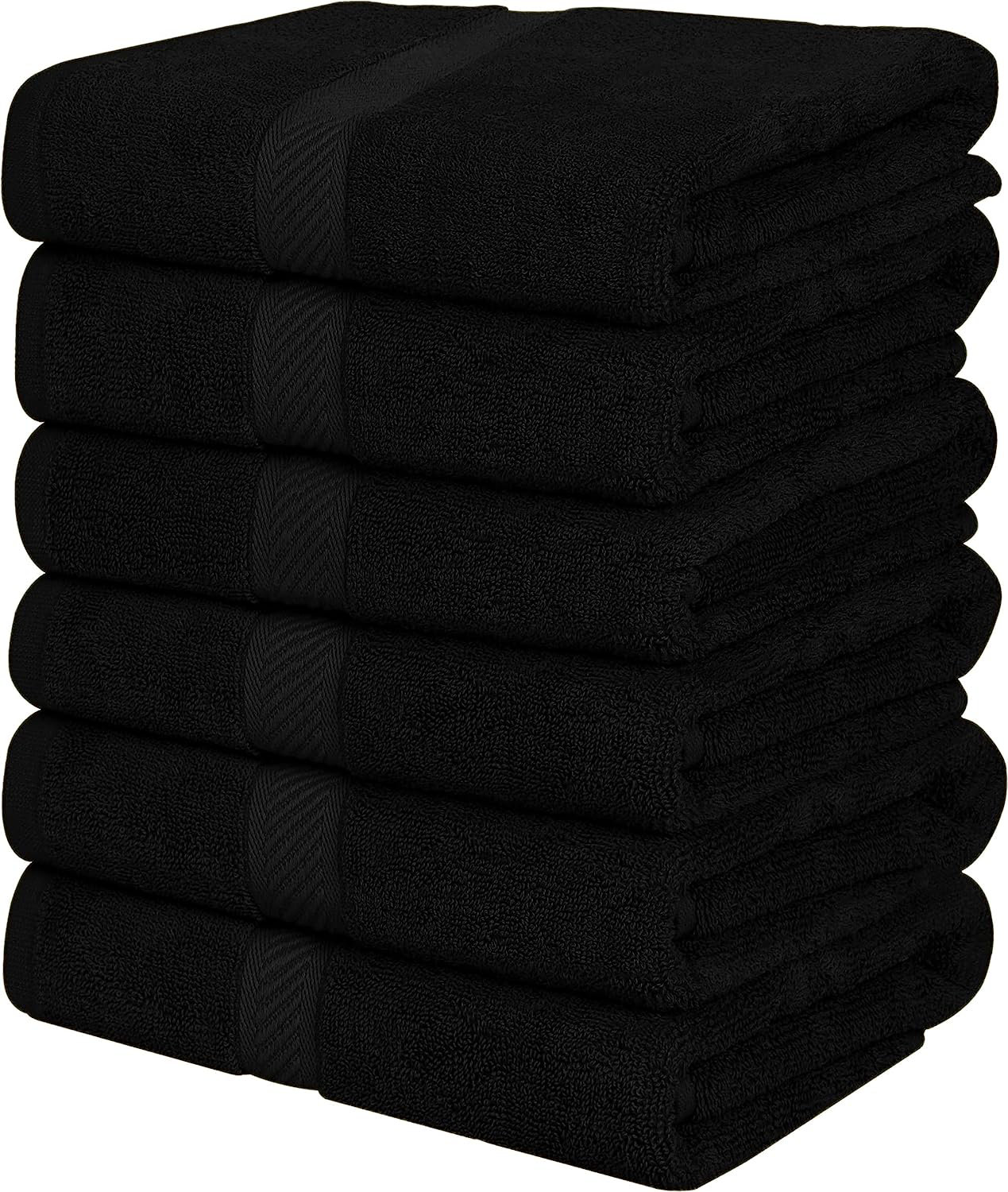 Meraya 6 Piece 100% Cotton Towel Set Hokku Designs Color: Burgundy
