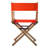 18" Folding Director Chair-19623328-19623320