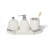 Dubai bathroom accessory set (SS trim)