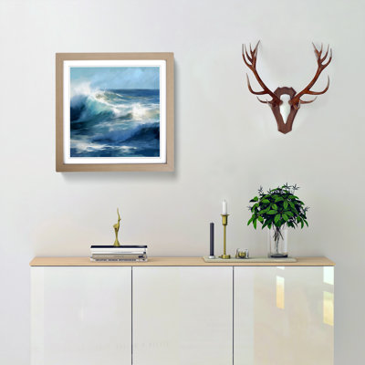 Ocean Digital Art No.1 - Framed Print
