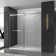 60'' W 76'' H Frameless Rectangle Reversible Shower Stall