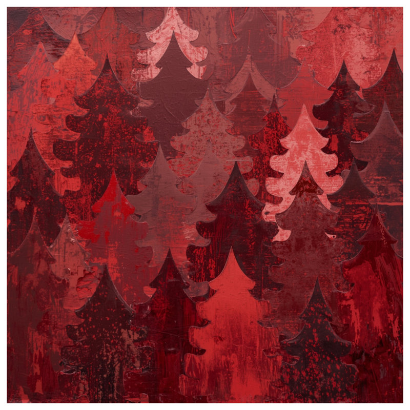 Coussins décoratifs Red Christmas, 18 po x 18 po