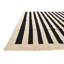 Tapis noir et blanc Noor