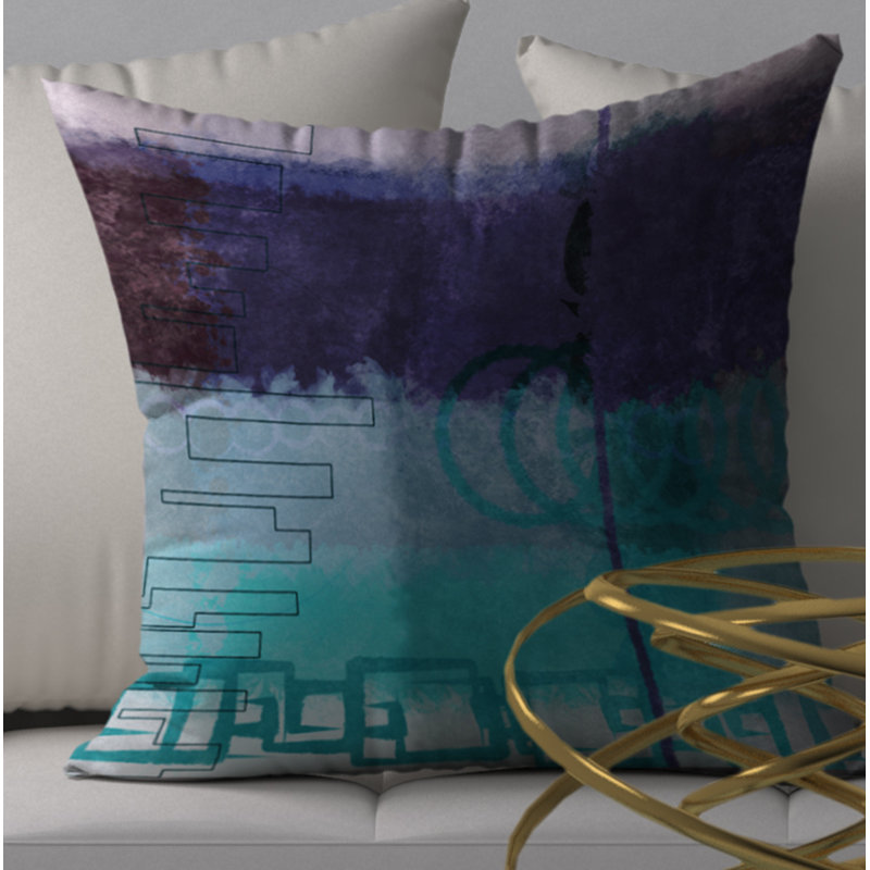 Housse de coussin carrée/insert, 24" X 24"
