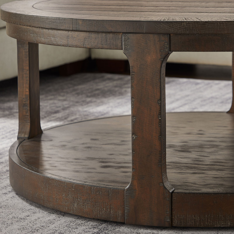 Table basse 40 po, Brun