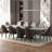 Dining Table Set With 94.5” Extendable Sintered Stone Table And 8 Faux Leather Chairs-1910879857-1910879859