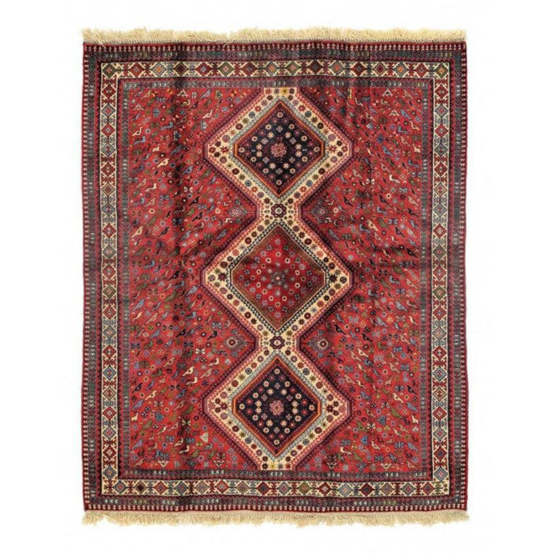 Oriental Area Rug in Red