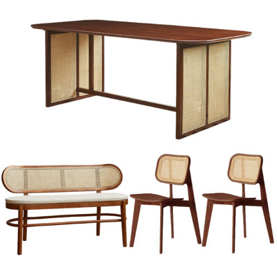 Ensemble de table de salle à manger Retro Beauty