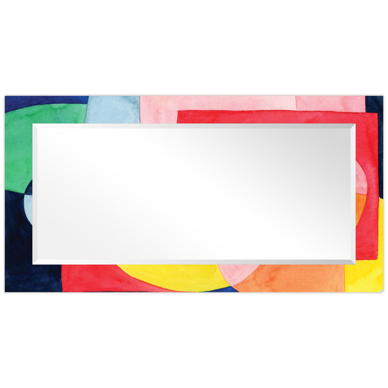 Miroir biseauté Anabia, 54 po x 28 po