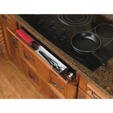 Rev-A-Shelf Walnut Trim To Fit Shallow Cutlery Drawer Insert