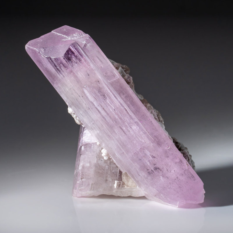 Kunzite Crystal from Nuristan Province, Afghanistan