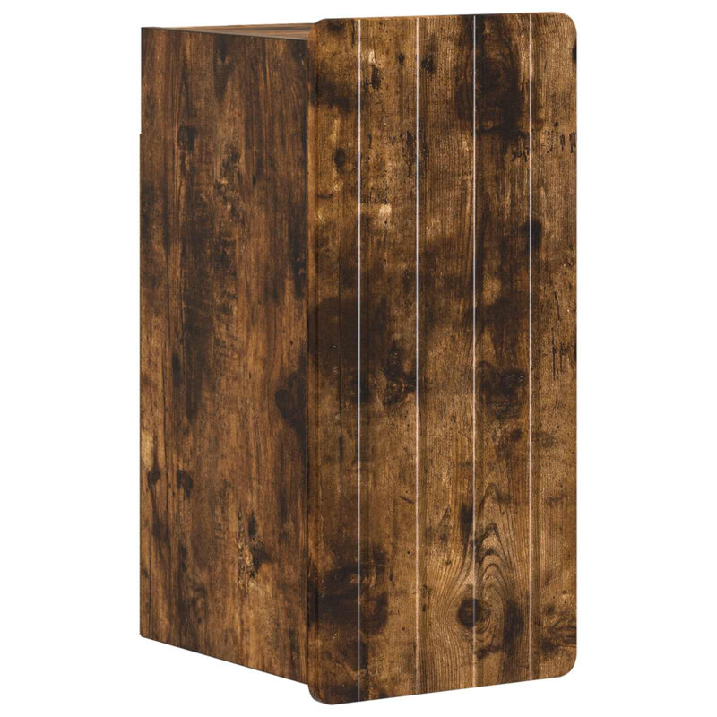 Bathroom Storage Furniture Set, Smoked Oak