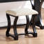 Ensemble de meuble-lavabo avec tabouret pliable unique-129413795