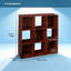 Étagère de rangement à 9 cubes avec tablettes réglables, bibliothèque robuste pour l'organisation de bureau à domicile-1341837671-1341837676