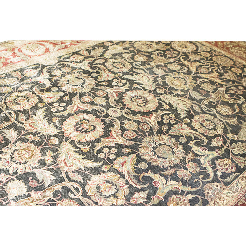 One-of-a-Kind 9'11" x 13'7" Hand Knotted Area Rug