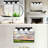 Crystal Glass Shaded Matte Black 4- Led Bathroom Vanity Fixture Wall Sconce With And Shades-1958668876-1958668877