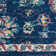 Tapis oriental bleu / rose Dreya