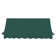 Awntech Charleston Acrylic Fabric Awning with Iron Scroll Arms