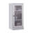 100% Solid Wood 3-Shelf Bookcase with Frosted Glass Door and Adjustable Shelves-144407165