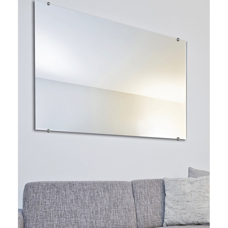 Cheston Flat Wall Mirror, 29.5" x 54"