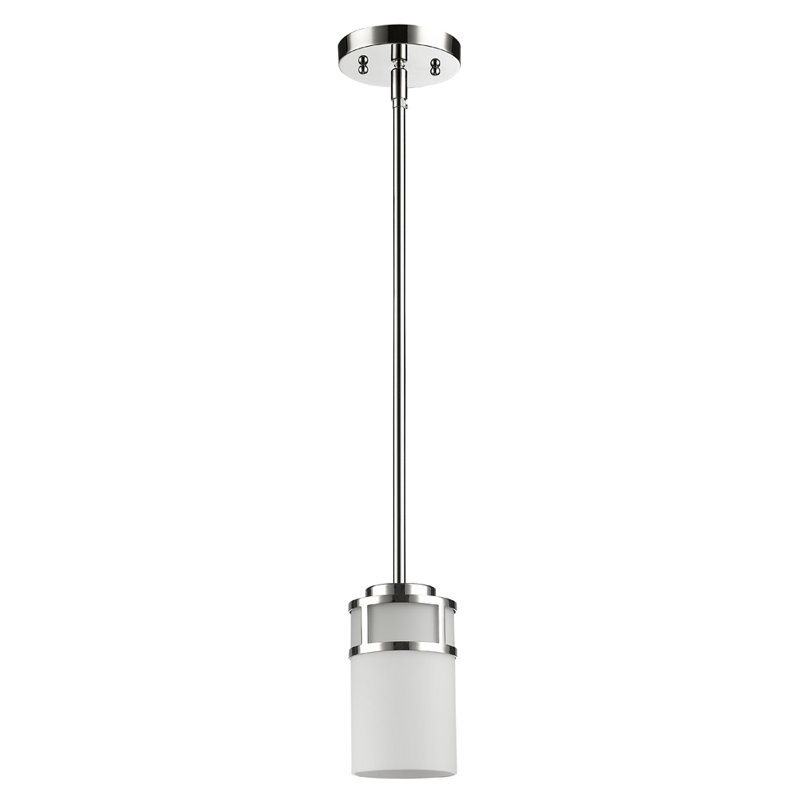 Mcduff 1 - Light Single Pendant, Polished Nickel