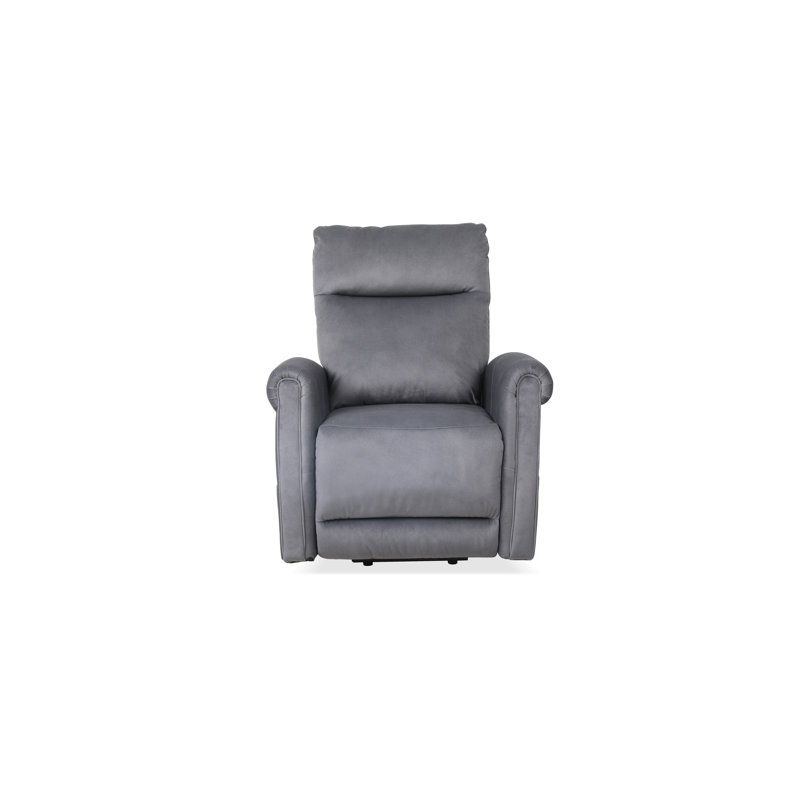 Fauteuil inclinable en tissu gris anthracite Arlen